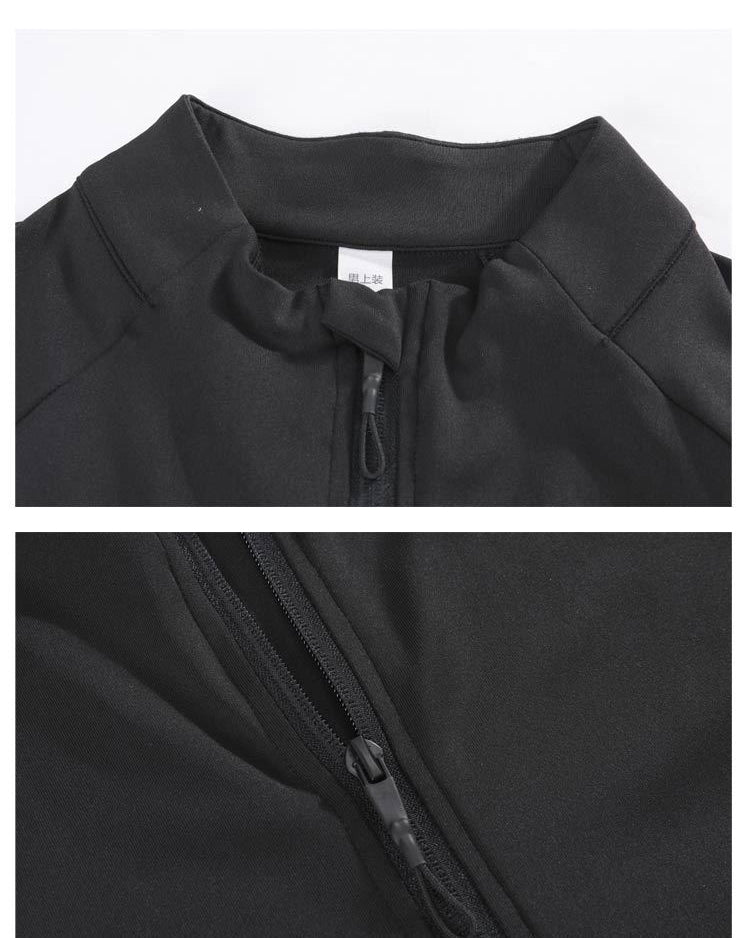 HSLR Zip-up jacket Black