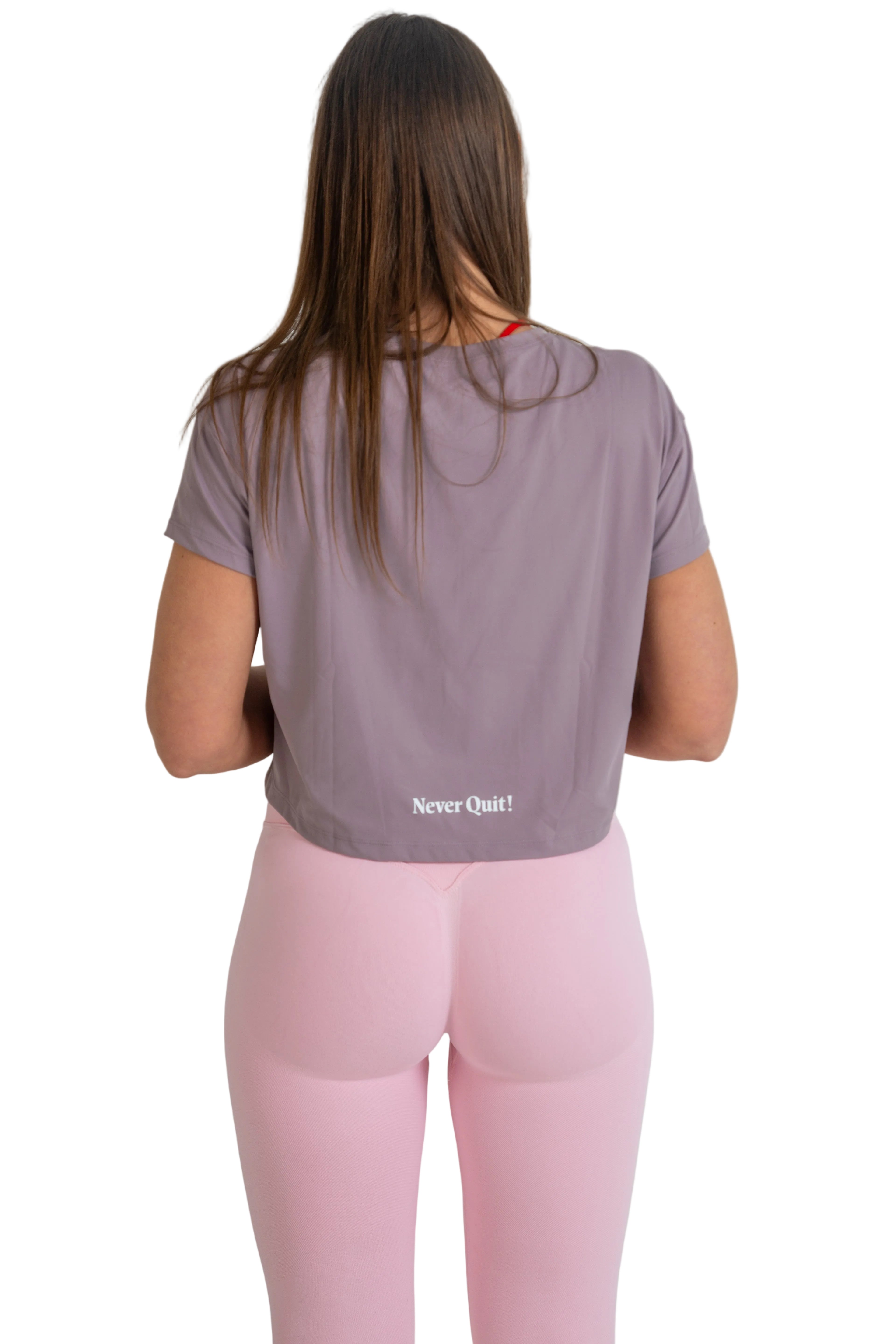 HSLR T-shirt Grey Purple