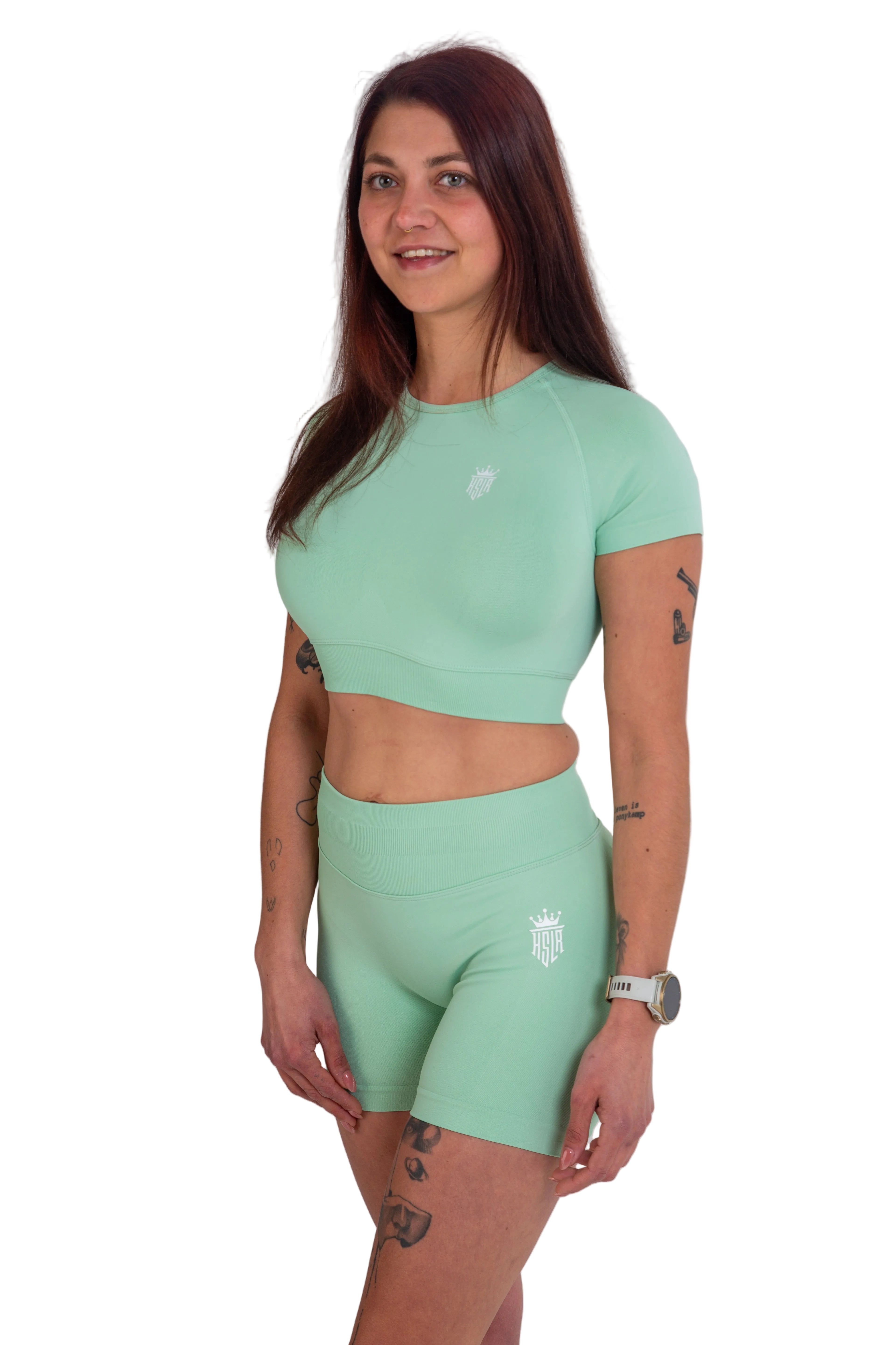 HSLR Short mint green